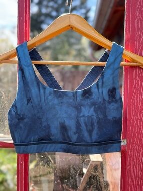 Born Primitive Navy Blue Tie-Dye Sports Bra
